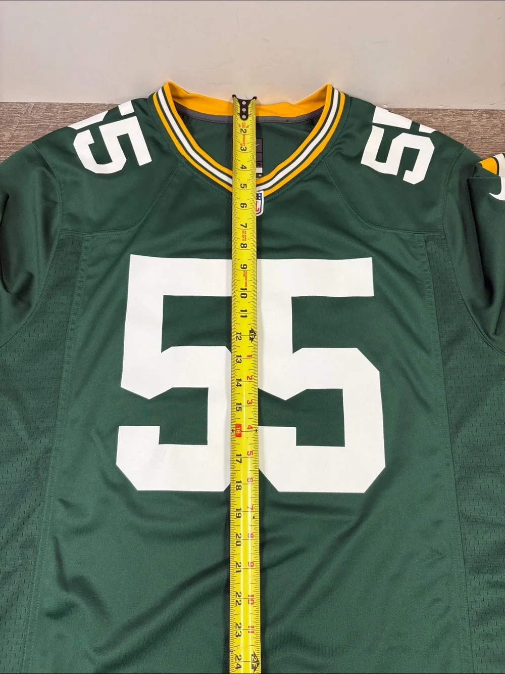 Nike Green Bay Packers Za’Darius Smith #55 On Field Jersey Men’s XL